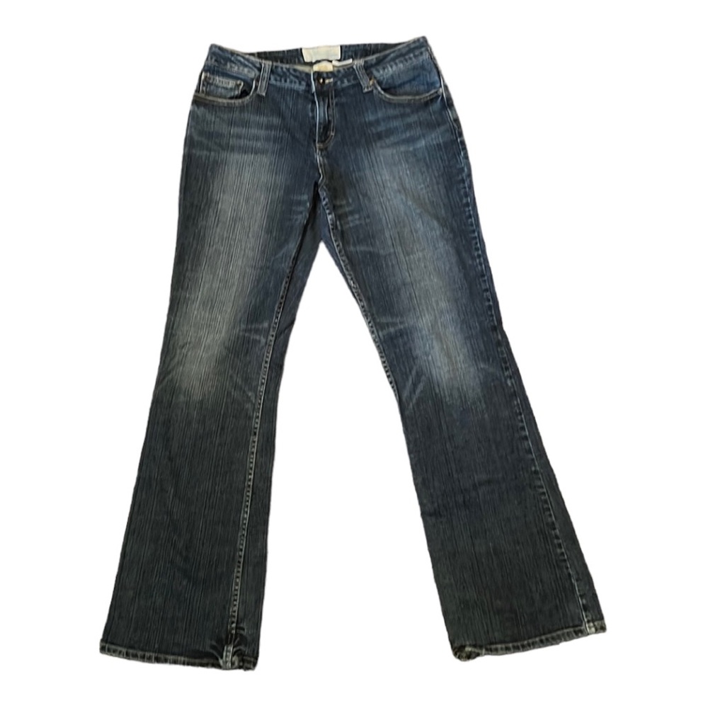 Maurice’s Womens Taylor Bootcut Jean, Sz. 9/10 Med. Wash, W/Decorative stitching